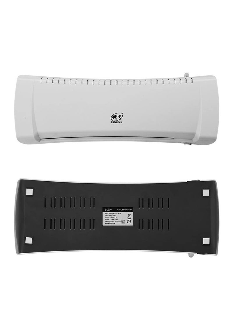 general OSMILE SL200 A4 Laminator Machine, Hot and Cold Lamination, Dual Rollers, Fits A4/A5/A6, for Documents, Photos, Cards – Home, School, Office Use - Image 2