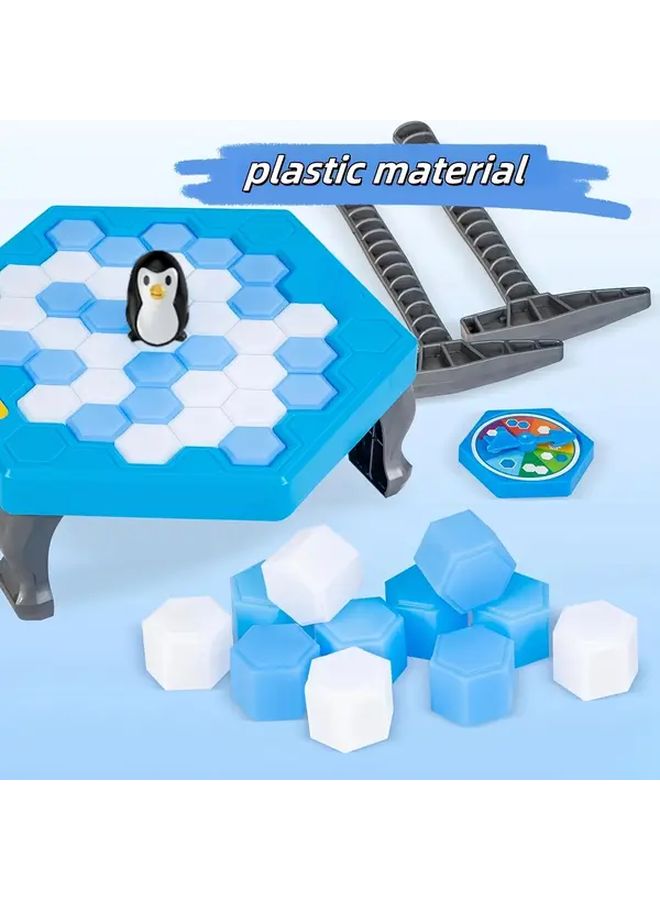 64pcs Penguin Ice Breaking Toy Set Parent Child Educational Thinking Game - Image 3