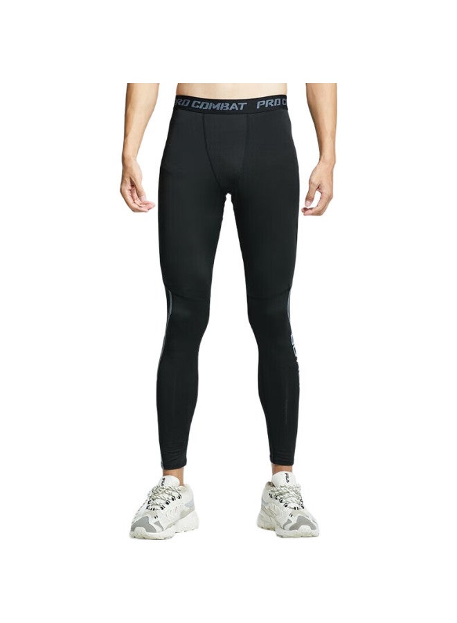 BURUITE Men'S Compression Tights, Quick-Dry, High-Elasticity, Fitness Workout Set, Track And Field Running Suit, Basketball Training Leggings, Compression Stockings - Image 3
