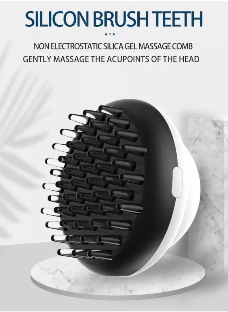 Prime by javaudan Head Massager Battery Operated Silicone Electric Vibration Stress Reliever Scalp Massager  - Image 3