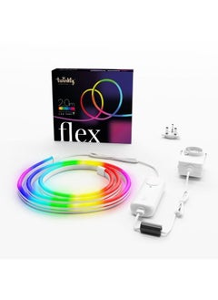 Twinkly TWINKLY FLEX Starter Kit 2M - 192 LEDs RGB LightApp-Controlled Flexible Light Tube Gen II - White  - Image 1