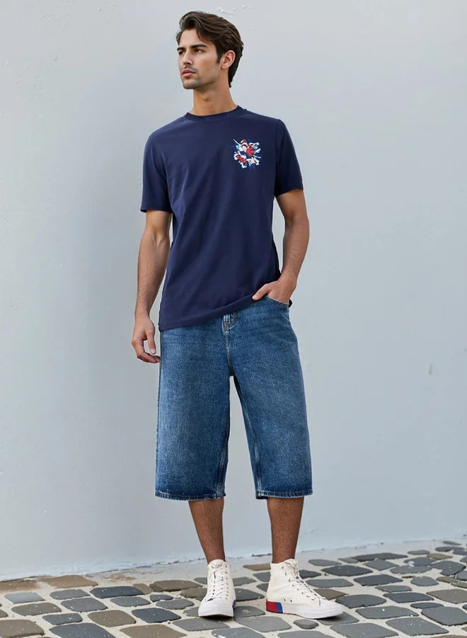 Splash FAV Luffy Print T-shirt