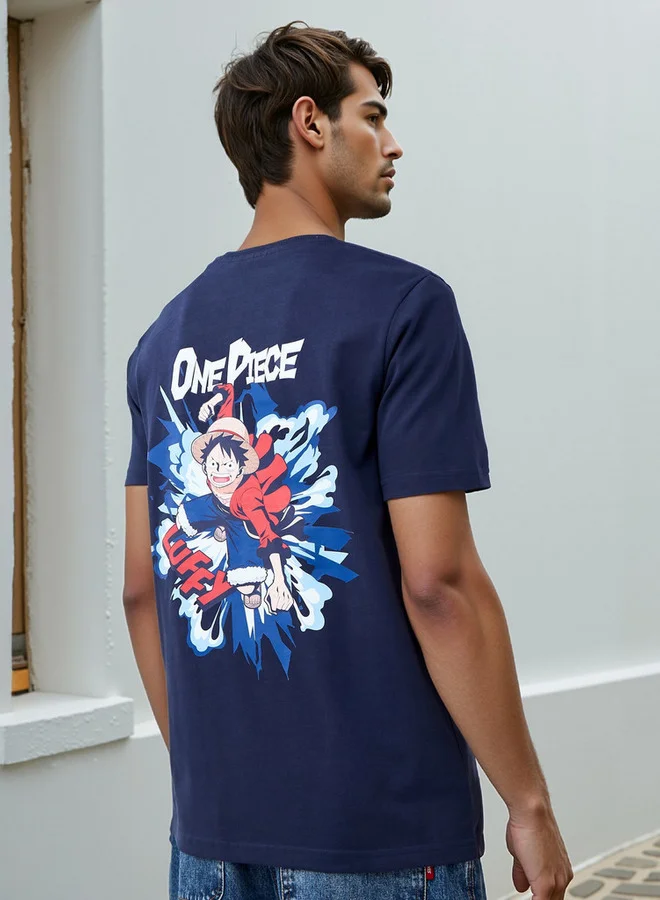 Splash FAV Luffy Print T-shirt