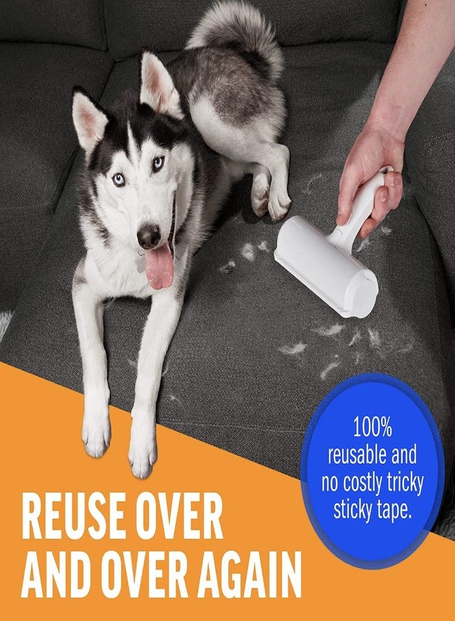 Generic Reusable Dog and Cat Hair Remover, Pet Hair Remover, Lint Remover (White and Red) - Image 3