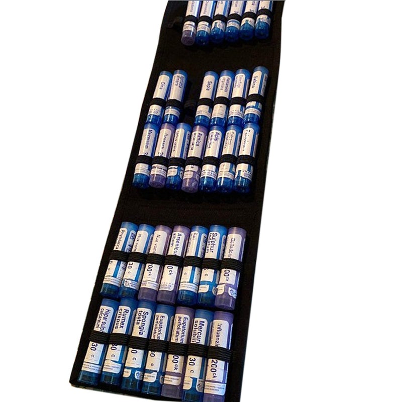 pinklilycare Foldable Homeopathy Storage Case Box Kit Pouch for Homeopathy 42 Tubes - Image 4