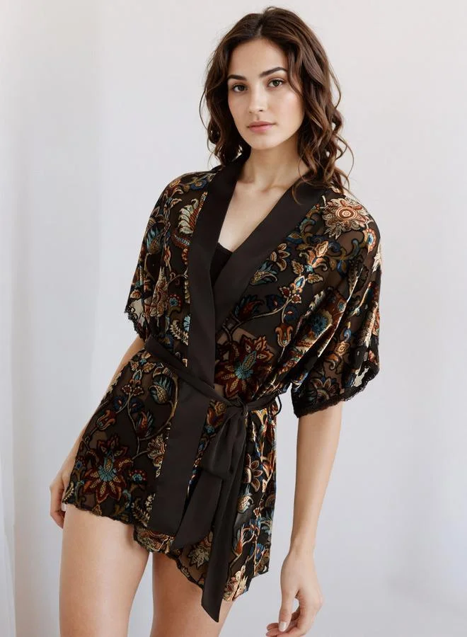 سبلاش فيڤ Robe Mini Length with Belt