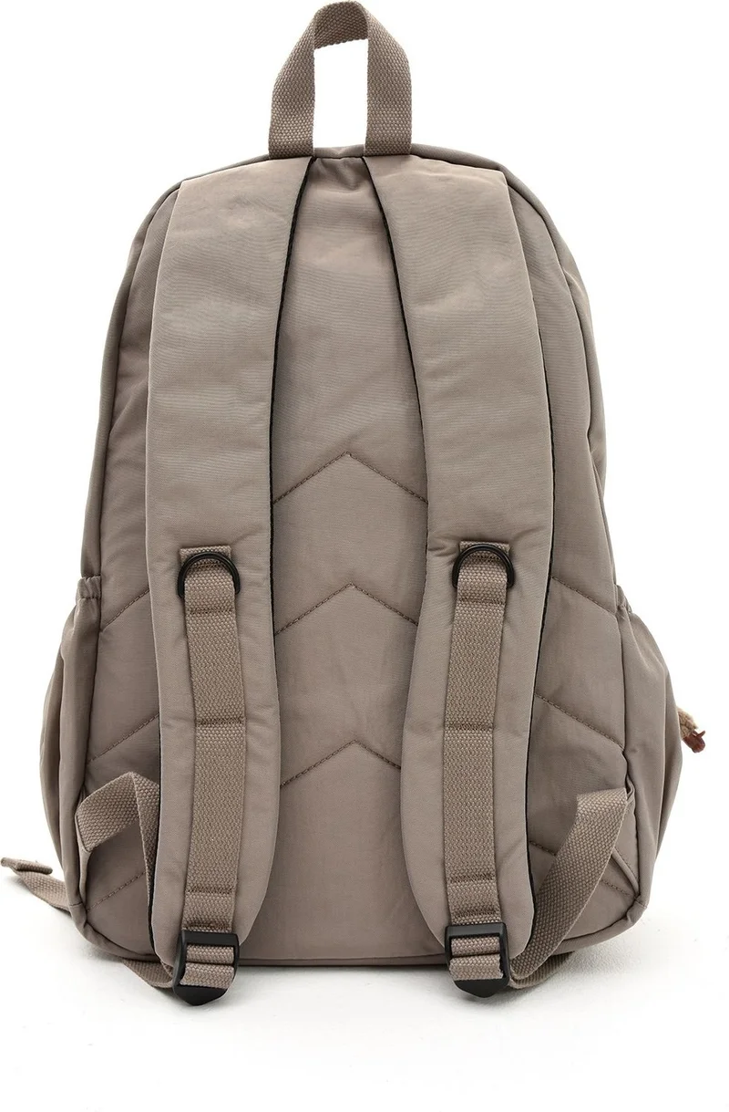 Çanta Trend Bag Trend Sanmorris Unisex Water Resistant Crinkle Fabric Multi Compartment Large Size School and Backpack Bag