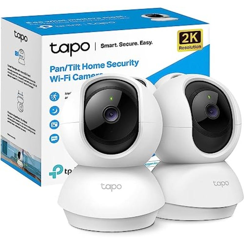كاميرا مراقبة داخلية سحابية واي فاي C210 بسكيتين 2K 3MP للأطفال والحيوانات الأليفة - صوت ثنائي الاتجاه متوافقة مع أليكسا وجوجل Assistant - Image 5