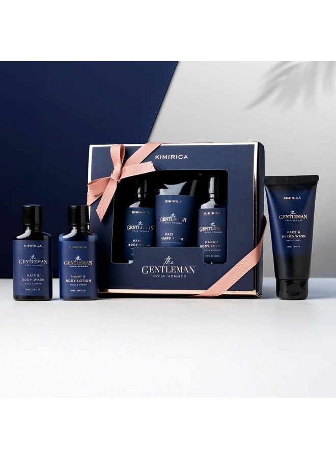 Kimirica Gentlemen Bath Care Trio Gift Set For Men's |Premium Gift Set For Husband & Boyfriend Set of 3 - Image 2