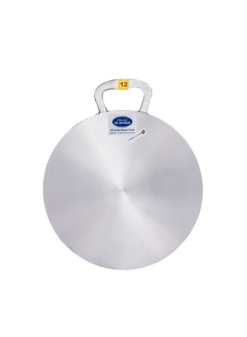 Aroba Aluminium Tawa Pan Silver 25cm 