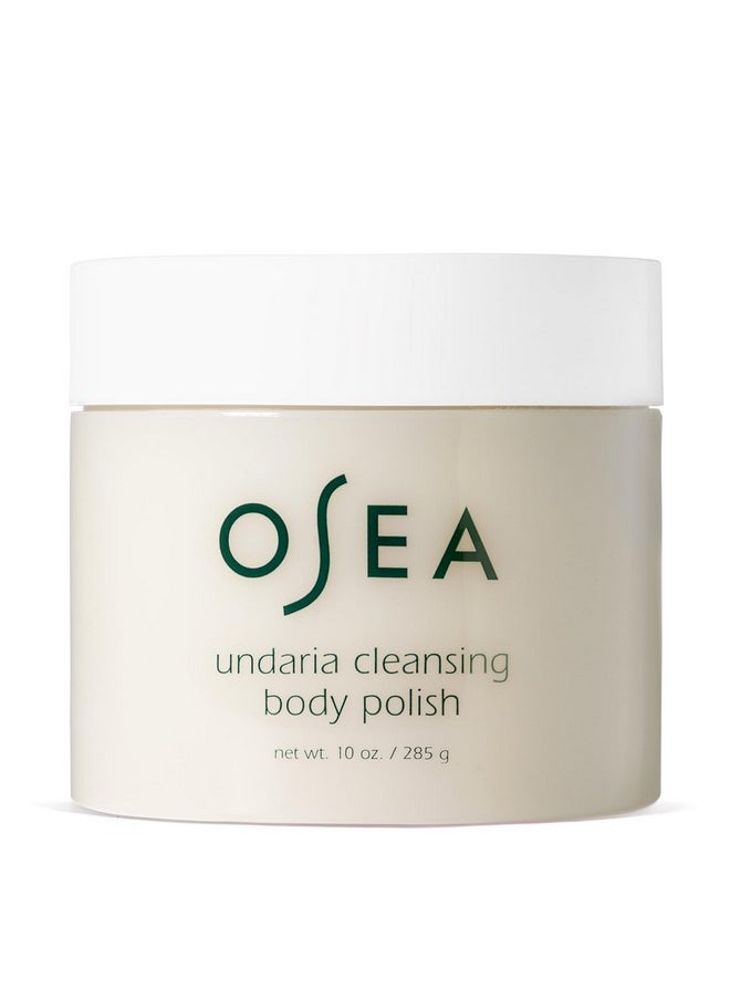 OSEA OSEA Undaria Cleansing Body Polish 10oz - Spa-Worthy AHA Body Exfoliator with Pumice and Undaria Seaweed - Nourishing Cleanser & Body Scrub - Clean Beauty - Vegan Body Care  - Image 1