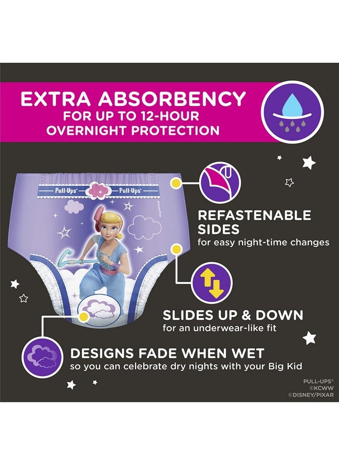 Pull-Ups Pull-Ups Girls' Nighttime Potty Training Pants Training Underwear, 3T-4T, 18 Ct  - Image 3
