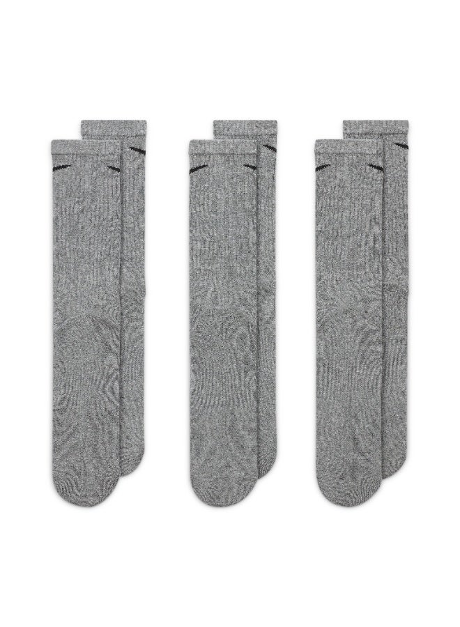 Nike Unisex Nike Everyday Cushioned Crew Socks 3-Pair - Image 5