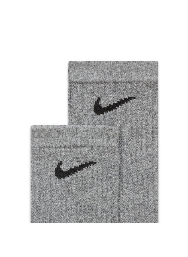 Nike Unisex Nike Everyday Cushioned Crew Socks 3-Pair - Image 4