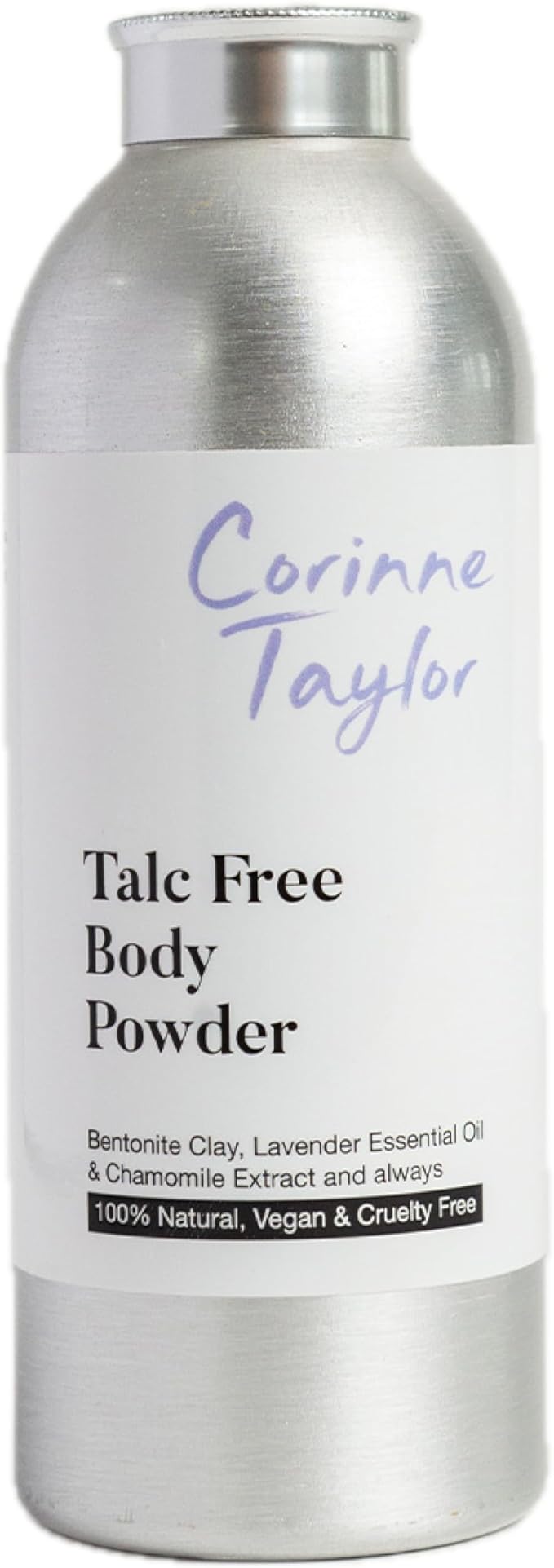 Corinne Taylor بودرة الجسم العضوية من كورين تايلور 100% طبيعية خالية من التلك راحة حميمة بخلاصة البابونج واللافندر نباتية 85 جرام - Image 1