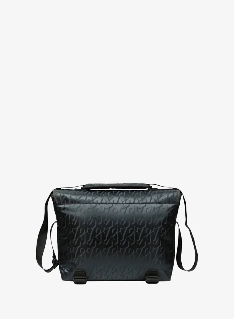 DKNY  DKNY Men's Crossbody Messenger Bag with Embossed Logo and Adjustable Strap – Black (DKNY-5160) for Women | Best Price UAE