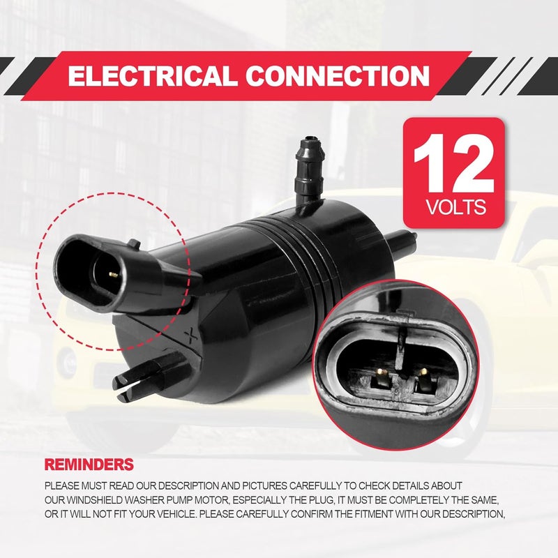 RBOKO Windshield Washer Pump for Chevrolet and GMC - Image 5