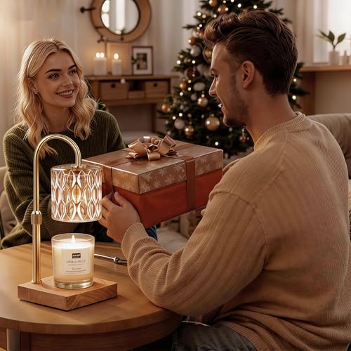 Honvinor Candle Warmer Lamp, Candle Warmer Light with Timer & Dimmer, Candle Warmer Lamp Adjustable Height, Compatible with Jar Scented Candles, Candle Warming Lamp with 3 Bulbs for Home Decor - Image 5