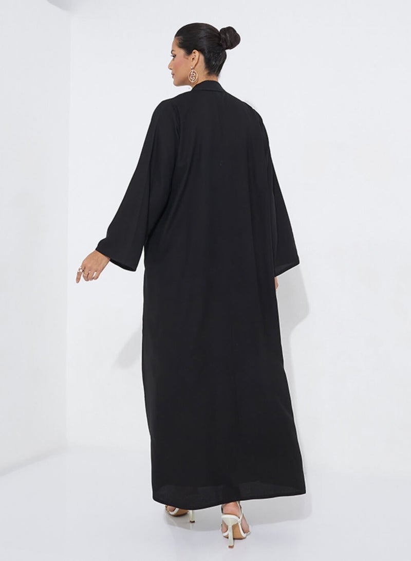 روزيت عباية عباية مميزة مطرزة يدويا - Image 3