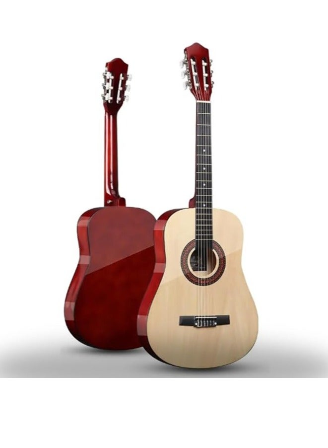 Megarya 34 INCH NATURAL ACOUSTIC CLASSICAL GUITAR - Image 1