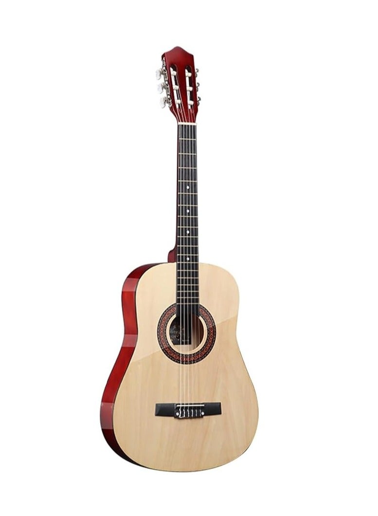 Megarya 34 INCH NATURAL ACOUSTIC CLASSICAL GUITAR - Image 3