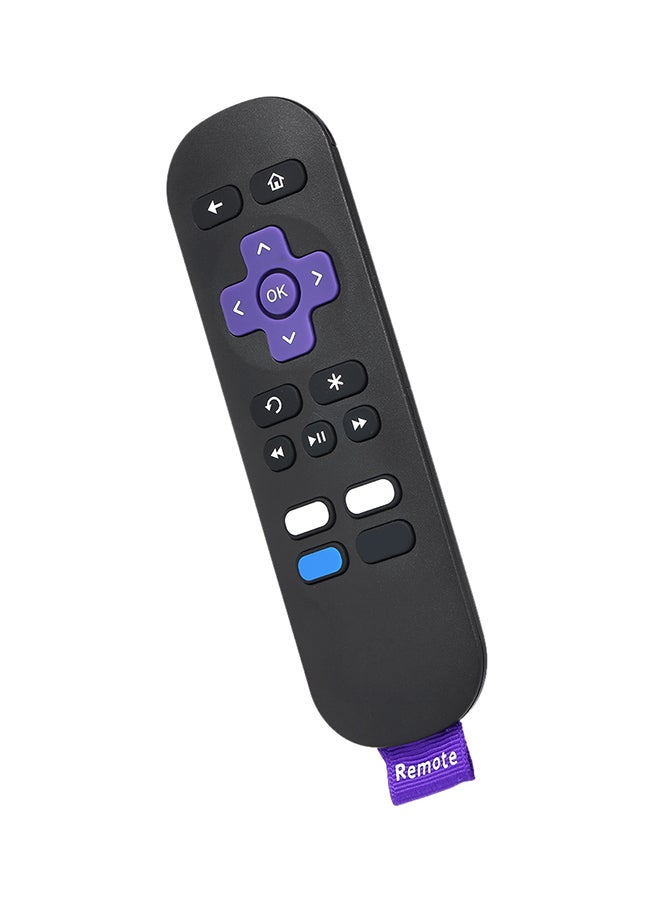 Wireless Streaming Media Player Remote Control Black