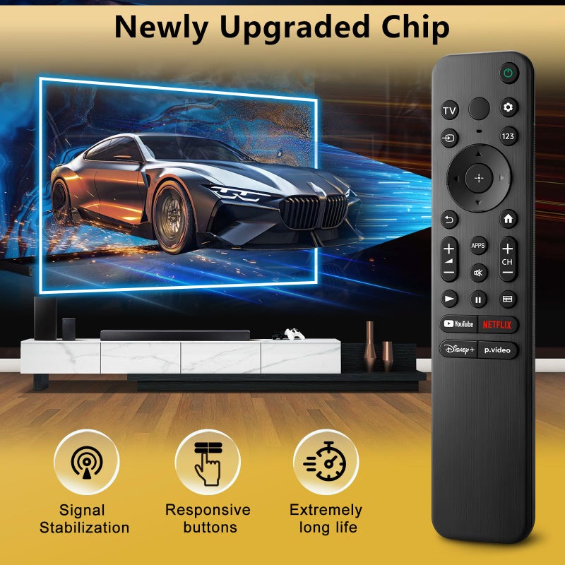 OMAIC for Sony Bravia TV Remote, Replacement for All Sony LED OLED Smart TVs. 1-Year Warranty.No Voice Function. - Image 5