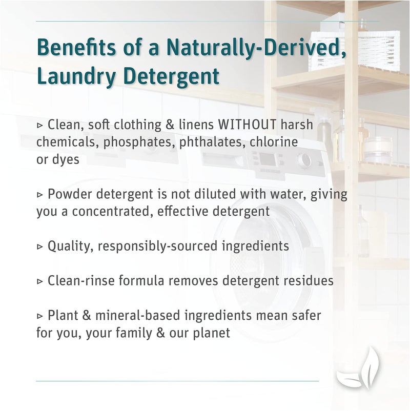 Grab Green Natural 3-in-1 Laundry Detergent Powder  Water Lily  100 Loads - Image 4