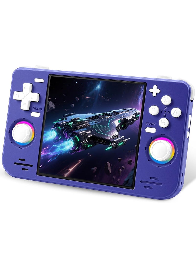 Western Mountains RF40H Handheld Game Console, 4.0" Retro Gaming Console Preloaded 20,000+ Classic Games, Open Source Linux System, Support WiFi Online Play, Portable Pocket Hand Held Video Game (Purple) - Image 1