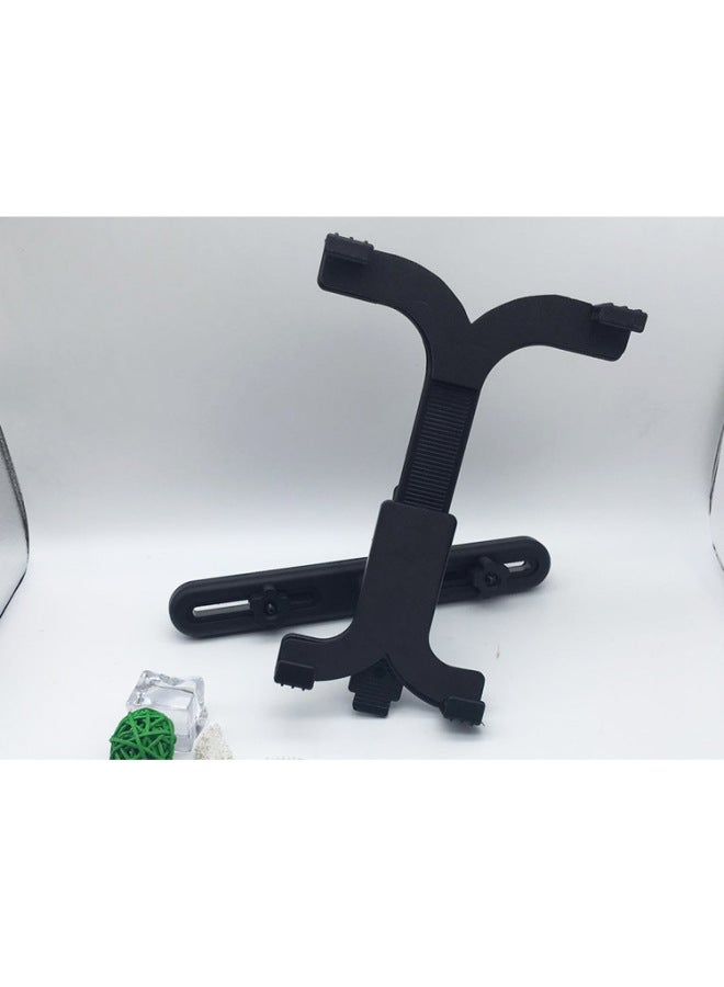 Car Rear Pillow Bracket Headrest Bracket Flat Car Bracket Car Rear Seat Bracket Mobile Phone Flat Universal-Color:Black-Applicable Dimensions:6-10 Inch - Image 2