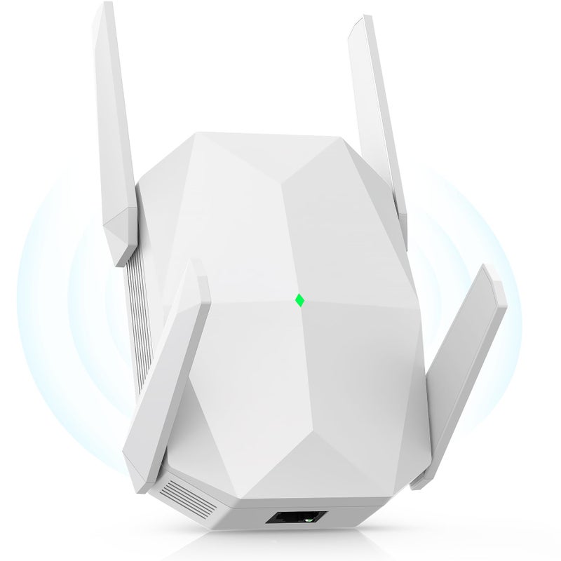 Oaitree 2026 AX3000 WiFi 6 Extender Signal Booster, Multi-Link Connectivity Internet Extender WiFi Booster for Home, Dual Band Long Range WiFi Repeater, Up to 19000 Sq. Ft., Easy Setup, Support 100+ Devices - Image 1