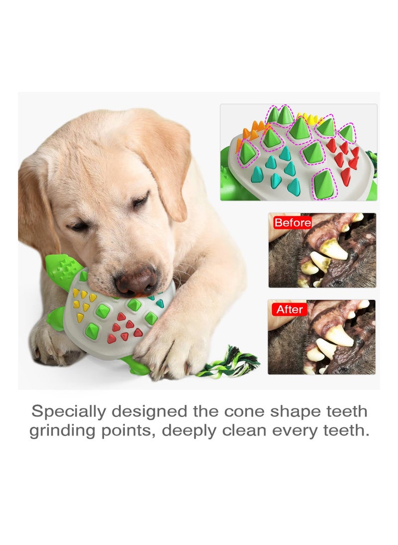 null - KASTWAVE Dog Toothbrush Stick - Dental Chew Toy for Small, Medium, and Large Dogs, Rubber Squeaky Toy for Aggressive Chewers, Ideal for Interactive Training and Teeth Cleaning. - Image 1