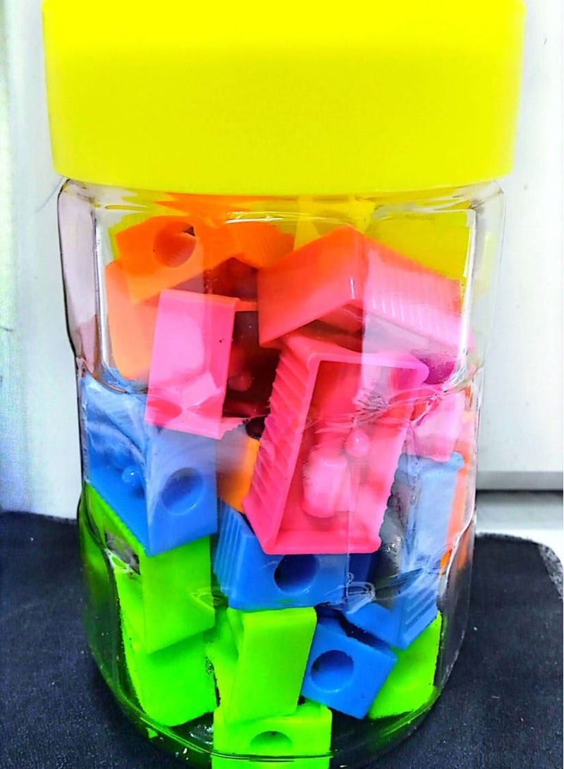 Flamingo 32Pieces Luna Neon Pencil Sharpner - Image 2