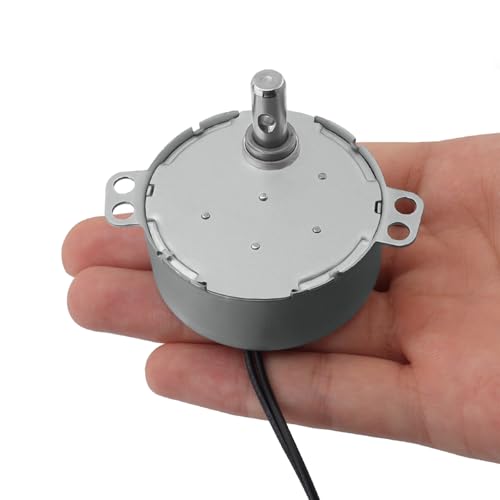ZVKV Permanent Magnet Synchronous Motor AC 220V 50/60Hz 20-24 RPM Plastic Gear Synchronous Motor for Display Rack, Shaking Stand, PTZ Support (20-24 RPM) - Image 5