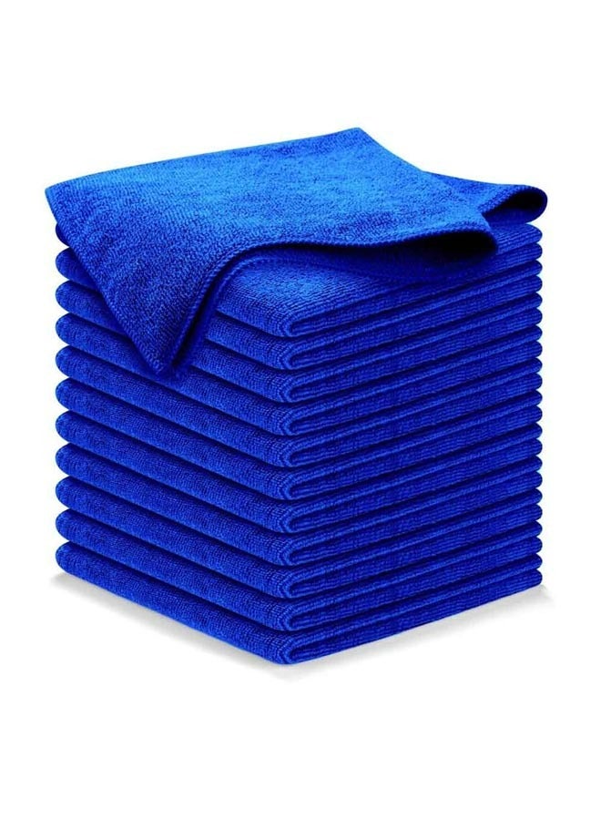 SOWUGI 12Piece Car Soft Microfiber Absorbent Wash Cleaning Polish Cloth Small Kitchen cleaning cloth 25x25cm - Image 1
