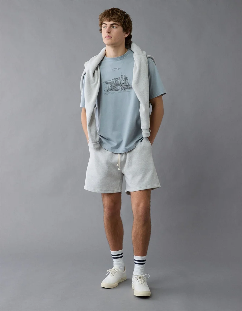 American Eagle  AE Logo Graphic T-Shirt for Men | Best Price UAE