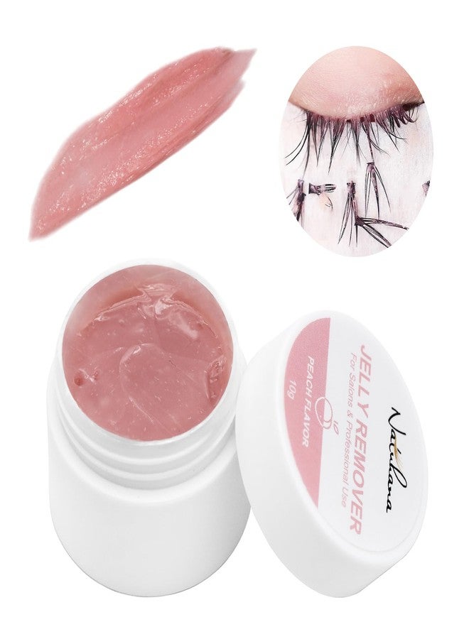 Natuhana Cream Lash Remover for Eyelash Extensions Dissolves Powerful for Lashes Glue Remover Low Irritation for Sensitive Skin 10g - Image 1