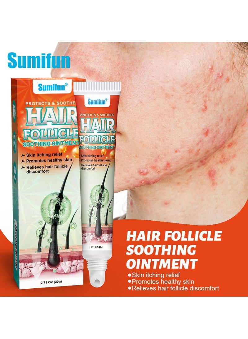 Sumifun Hair Follicle Cream, Relieves Itchy and Red Skin, Skin Care Cream 20g - Image 1
