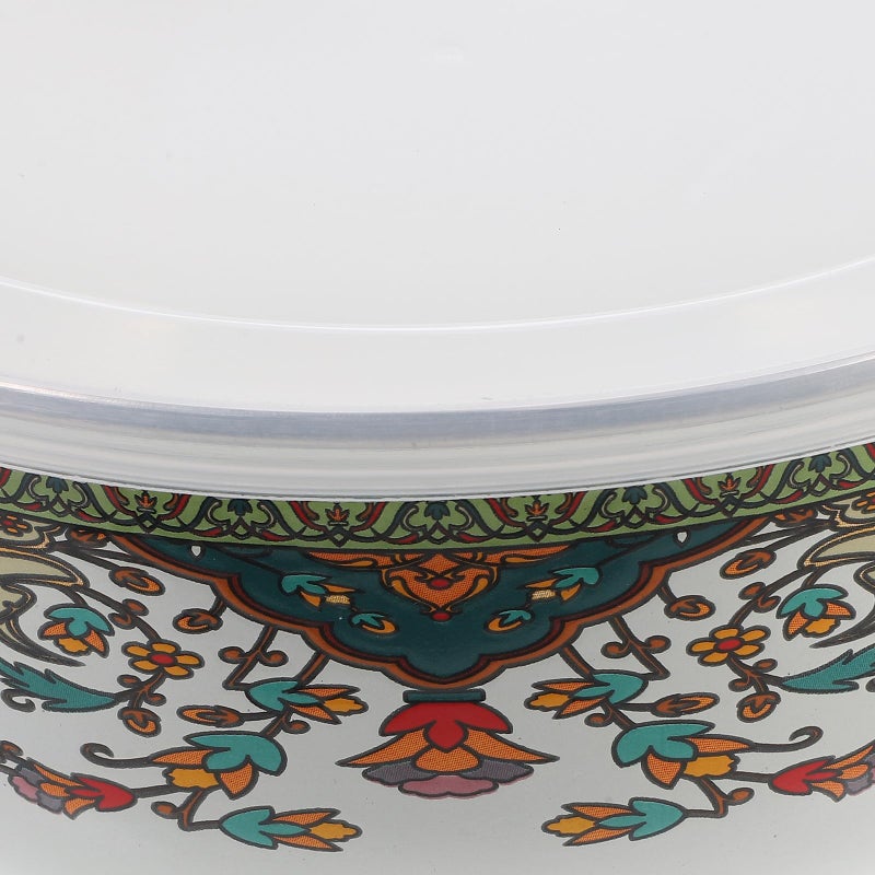 Enamel Mixing Bowls Set 5PCS with Lids Thickened Food Grade Kitchen Storage - Image 3