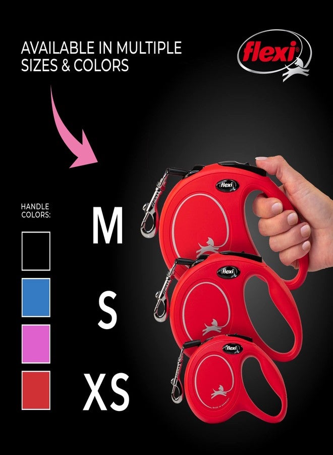 Flexi New Classic Retractable Dog Leash (Cord), 16 ft, Medium, Pink - Image 5