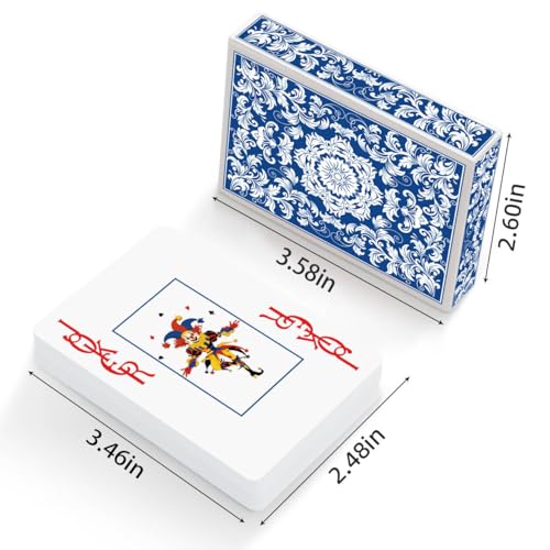 Metsyth Playing Cards 24 PackDecks of CardsJumbo Large Print Playing Cards for Adults SeniorsColorful Poker Cards Bulk with Gift Box for Activities Party Supplies Card Game Family Game Night - Image 5