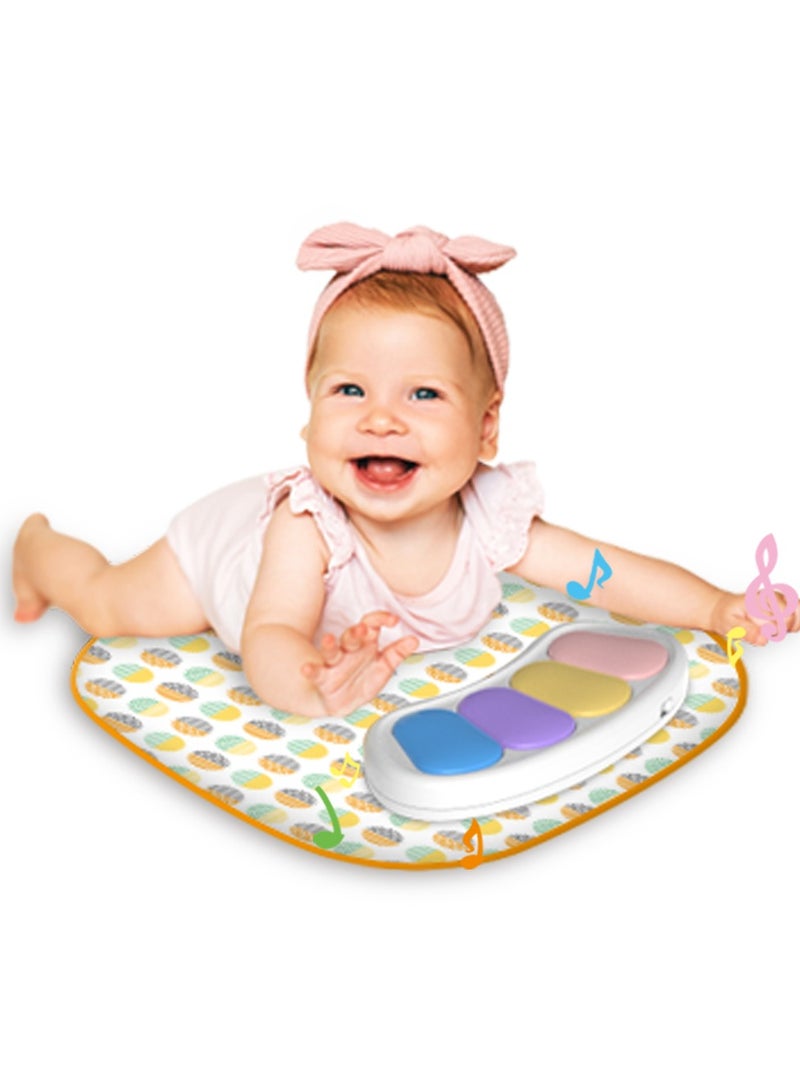 TEKNUM Baby Portable Dining Feeding Chair and Recliner Activity Chair - Giraffe - Image 4