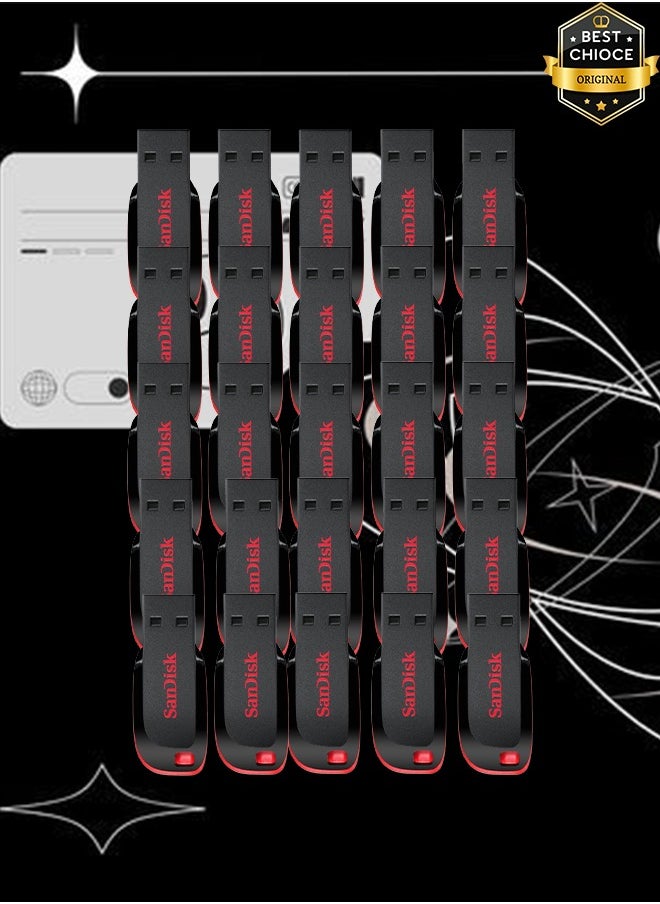Sandisk 24 Pieces SanDisk Curzer Blade USB 2.0 Flash Drive 32GB  - Image 1