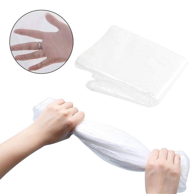 Odowalker 10 Pack Disposable Bathtub Cover Liner Film Large Size (102 × 47inch) Transparent Thickened Plastic Bathtub Bag for Salon, Household and Hotel Bath Tubs, Traveling Salon Household Holiday Inn - Image 4