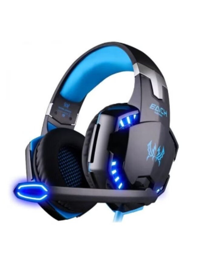 سماعات رأس سلكية للألعاب توضع فوق الأذن لأجهزة PS4/PS5/XOne/XSeries/NSwitch والكمبيوتر الشخصي - Image 1