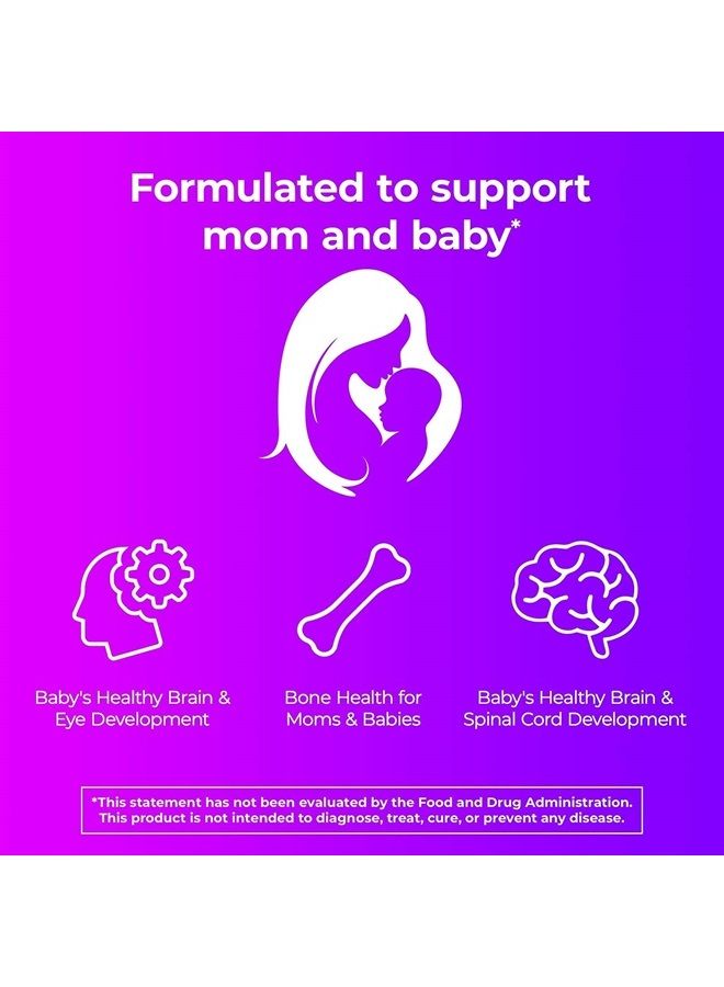 ONE A DAY One A Day Women's Prenatal 1 Multivitamin including Vitamin A, Vitamin C, Vitamin D, B6, B12, Iron, Omega-3 DHA & more, 30 Count - Supplement for Before, During, & Post Pregnancy  - Image 4