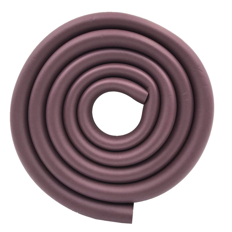 M2cbridge U Shape Extra Thick Furniture Table Edge Protectors Foam Baby Safety Bumper Guard 6.5 Ft (Brown) - Image 1