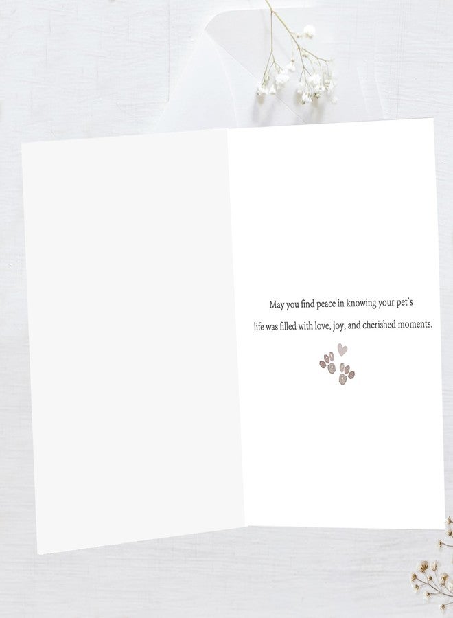 Mcduldul Pet Sympathy Card for Dog Cat, Loss of Dog Sympathy Gift, Pets Memorial Gifts for Loss of Dogs, Pets Bereavement Gifts - Image 2