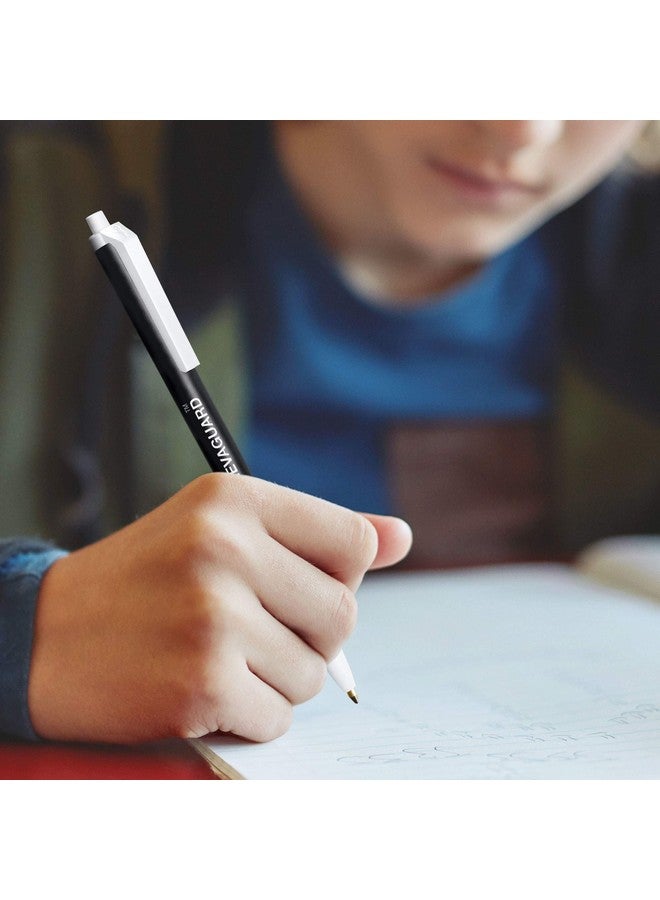 بيك قلم حبر جاف Prevaguard Clic Stic يحتوي على حماية مدمجة في القلم لقمع نمو البكتيريا، أسود، 60 قلمًا - Image 4