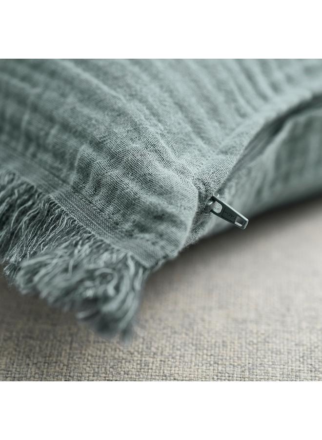 Zaboon Cushion Cover, Light Blue-Grey, 50X50 Cm - Image 3